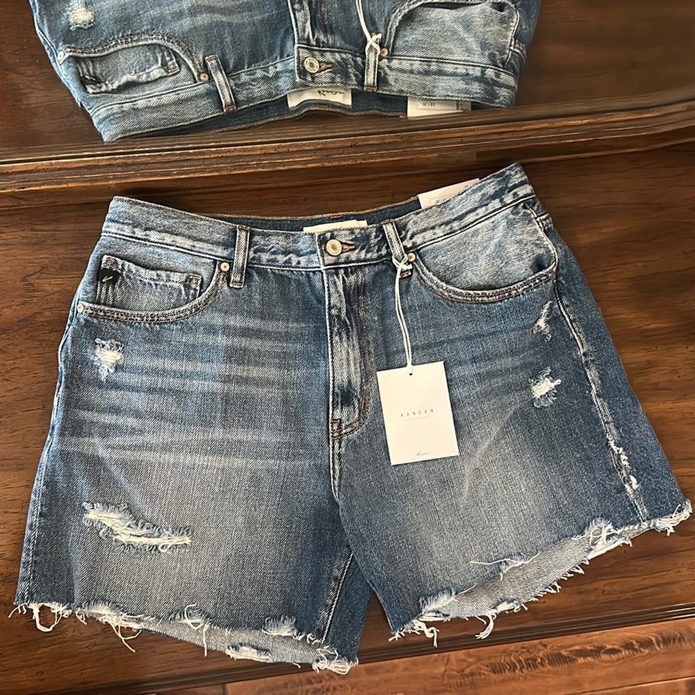 NWT- KanCan High Rise Shorts